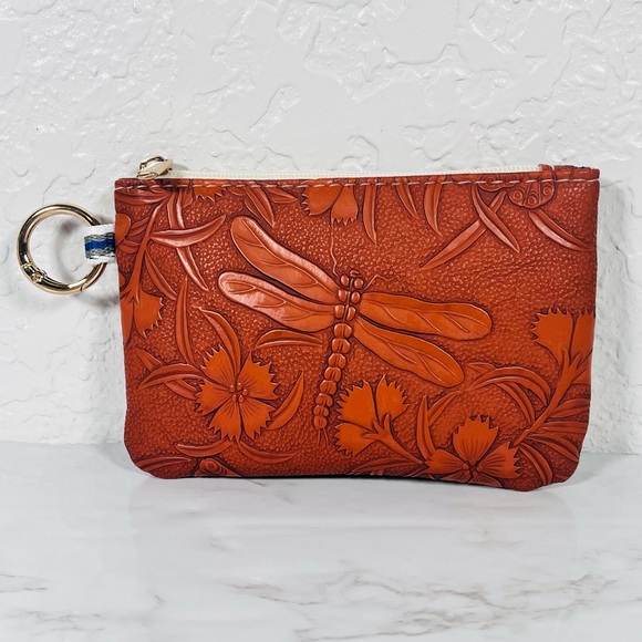 Floral Dragonfly & Butterfly Coin Bag - Picture 1 of 9
